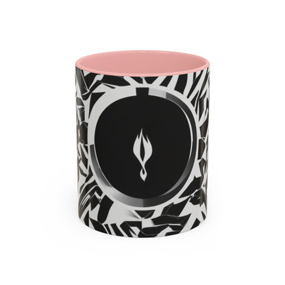 boostlete-am-crew-icon-flame-matte-geometric-0286 — Accent Mug 11oz/15oz