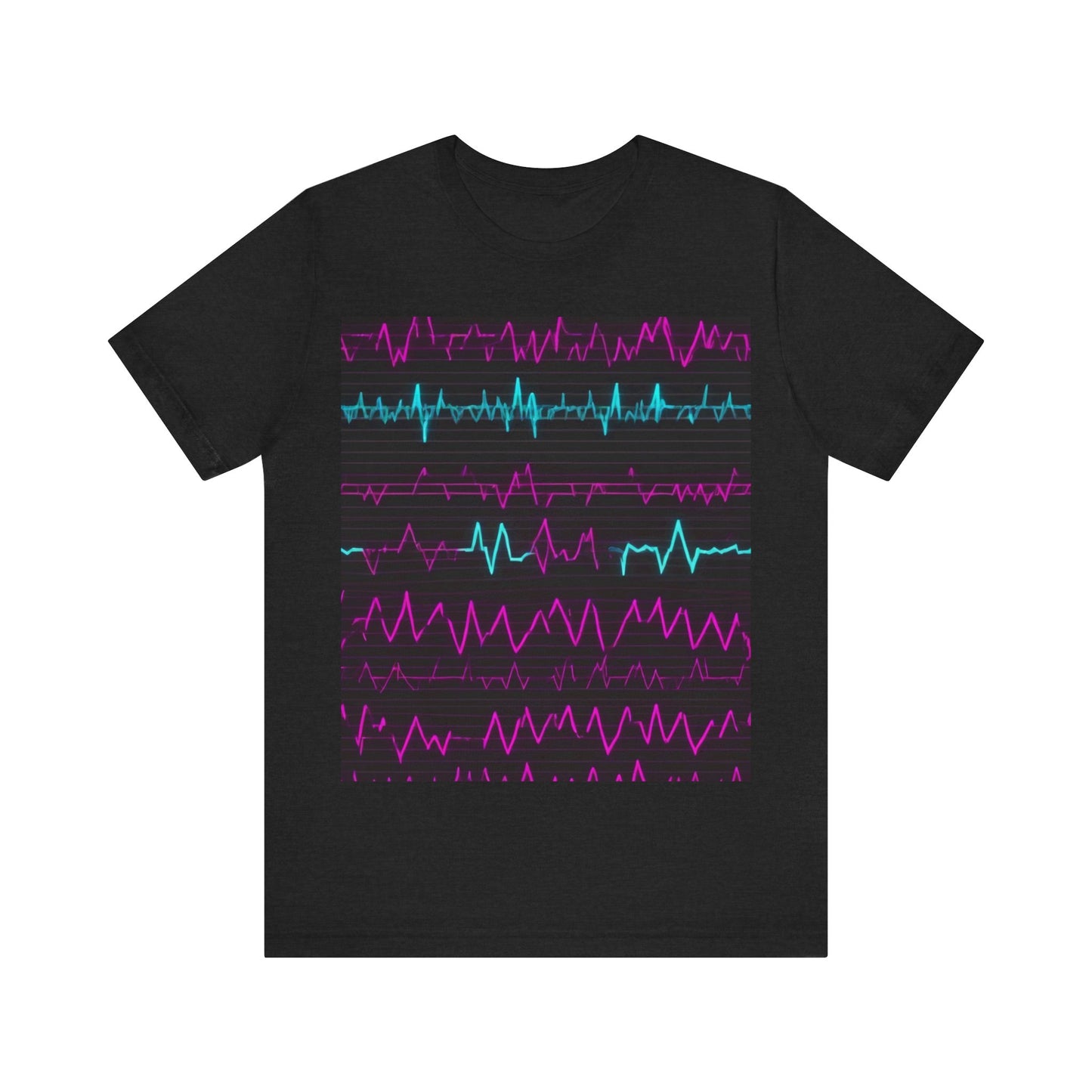 boostlete-boost-mode-pattern-ekg-modern-0111 — Unisex Jersey Short Sleeve (B+C 3001)
