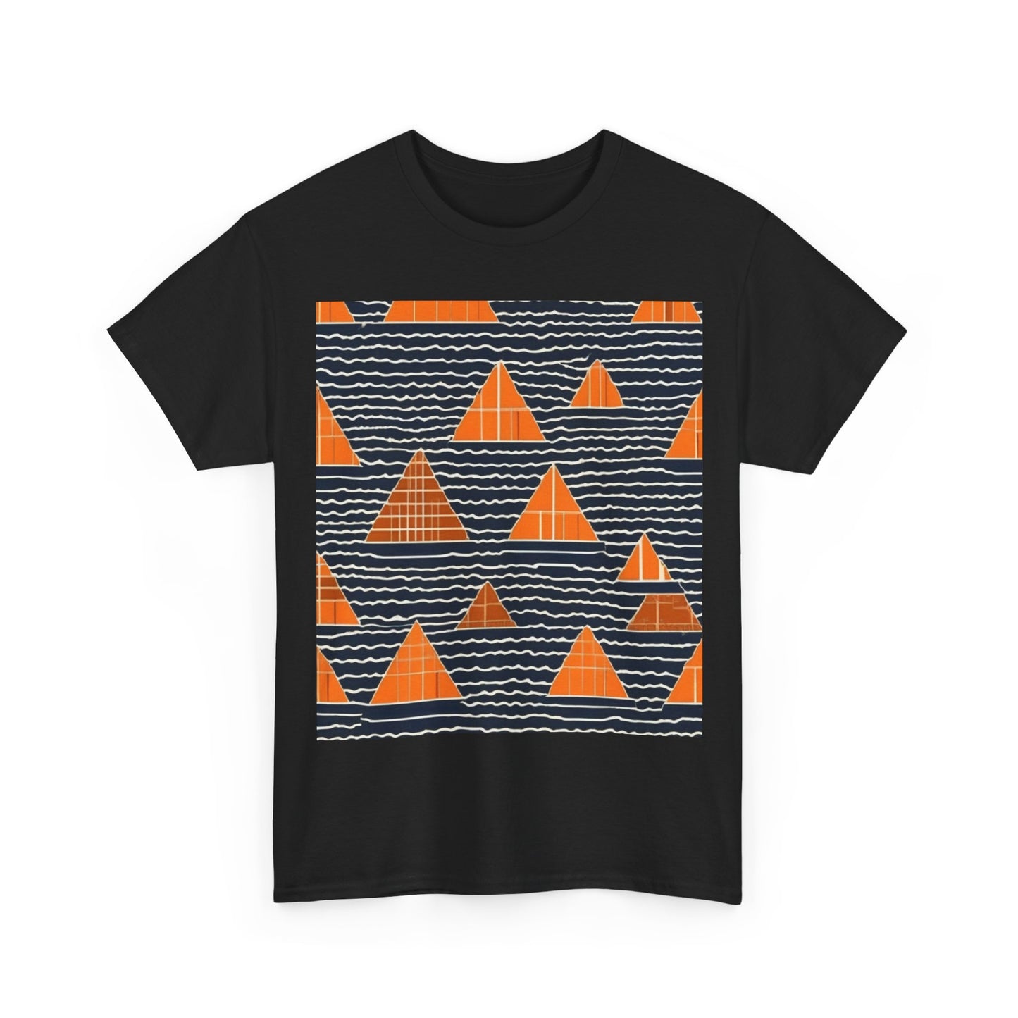 boostlete-iron-intent-pattern-stair-steps-industrial-0259 — Unisex Heavy Cotton Tee (Gildan 5000)