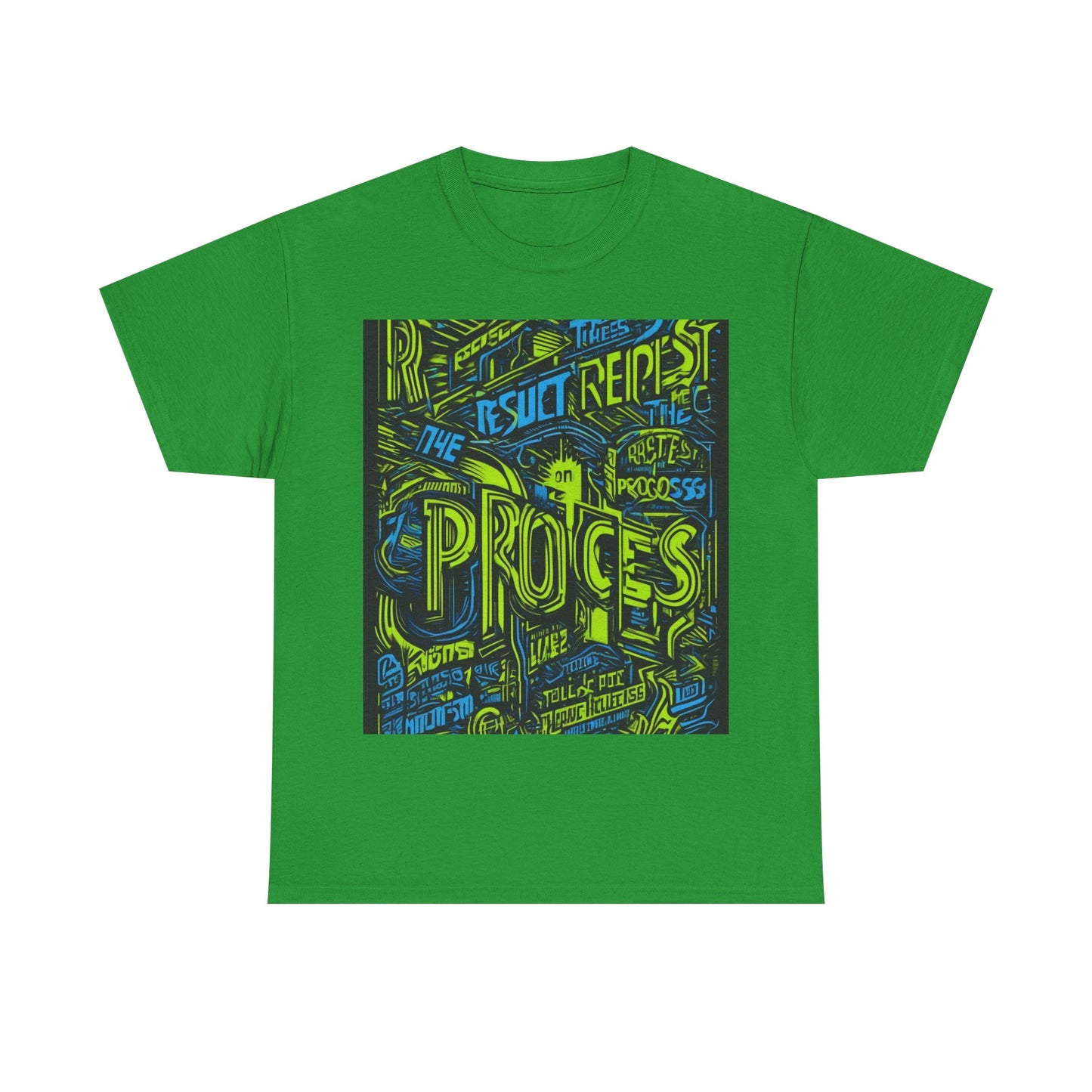 boostlete-rise-grind-type-respect-the-process-big-monoline-0265 — Unisex Heavy Cotton Tee (Gildan 5000)