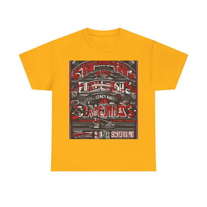 boostlete-iron-intent-type-sin-excusas-arc-retro-0157 — Unisex Heavy Cotton Tee (Gildan 5000)