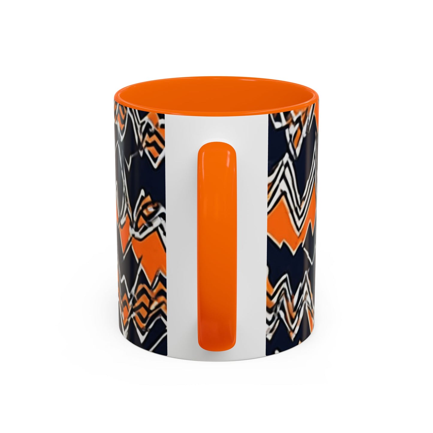 boostlete-headspace-pattern-ekg-industrial-0559 — Accent Mug 11/15oz