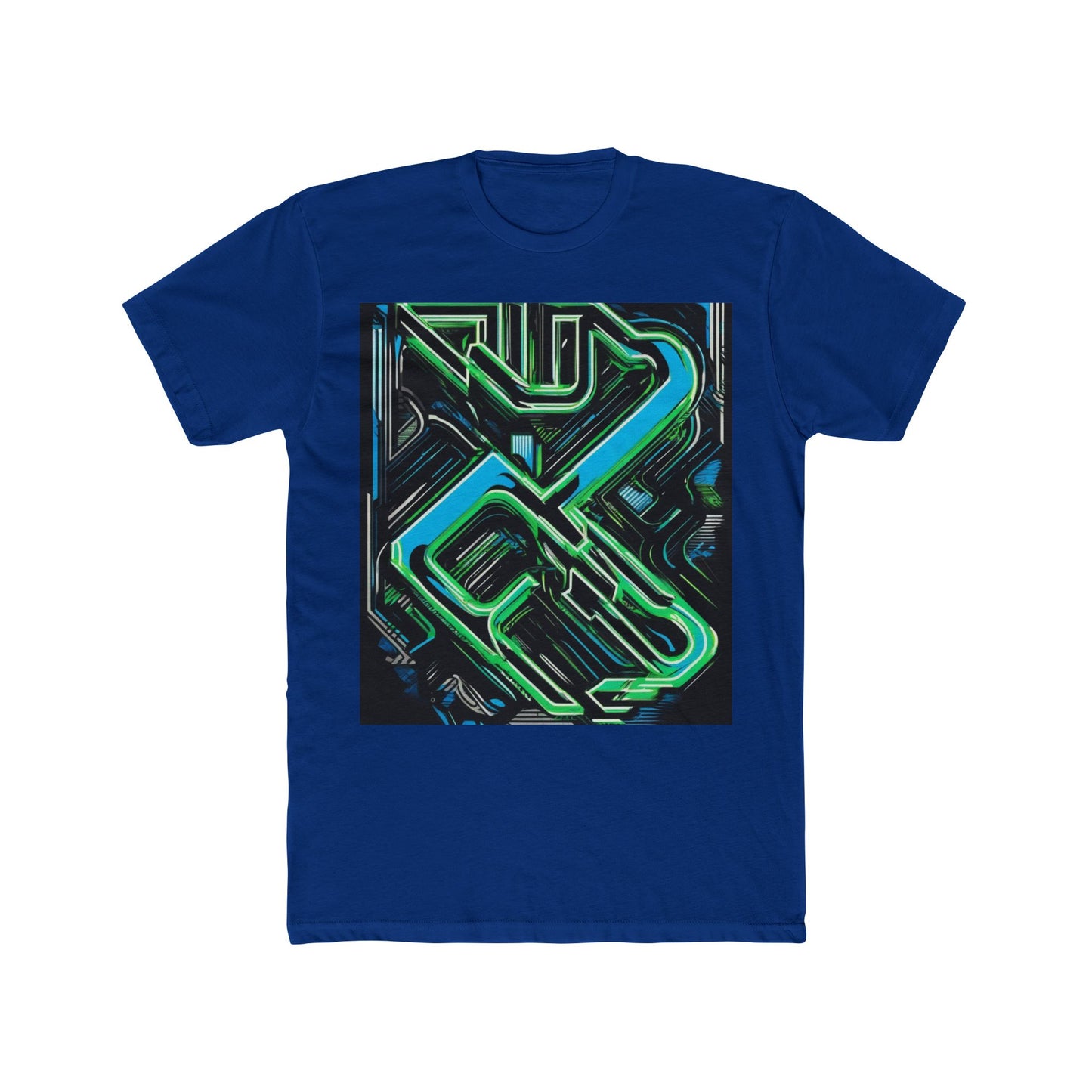 boostlete-boost-mode-type-constancia-gana-diagonal-badge-0185 — Unisex Cotton Crew Tee (NL 3600)