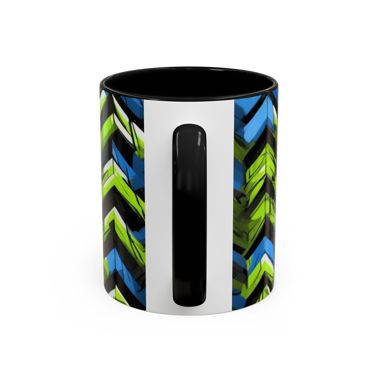 boostlete-rise-grind-pattern-chevron-isometric-0195 — Accent Mug 11oz/15oz