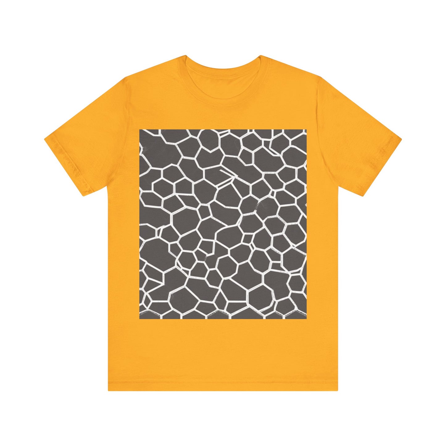 boostlete-iron-intent-pattern-hex-blueprint-0063 — Unisex Jersey Short Sleeve (B+C 3001)