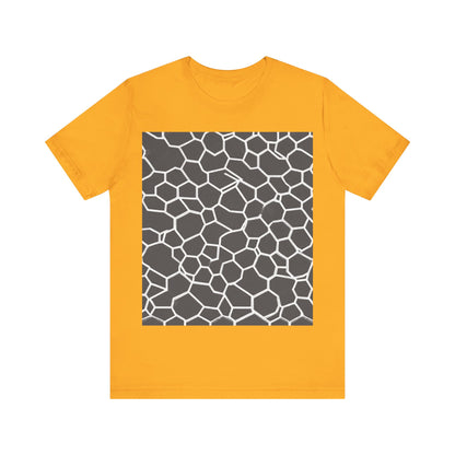 boostlete-iron-intent-pattern-hex-blueprint-0063 — Unisex Jersey Short Sleeve (B+C 3001)