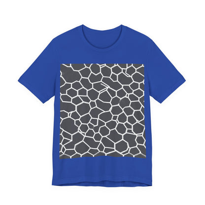 boostlete-iron-intent-pattern-hex-blueprint-0063 — Unisex Jersey Short Sleeve (B+C 3001)