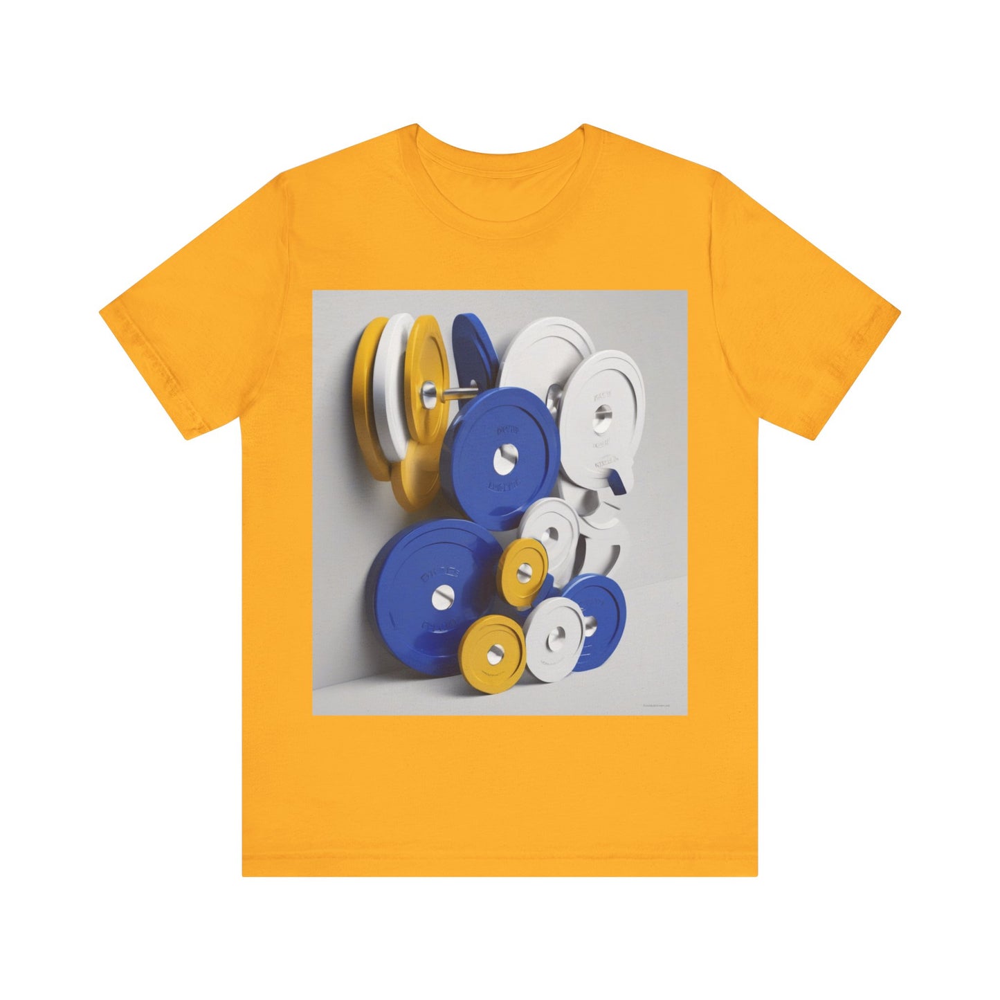 boostlete-field-day-icon-barbell-offset-geometric-0150 — Unisex Jersey Short Sleeve (B+C 3001)