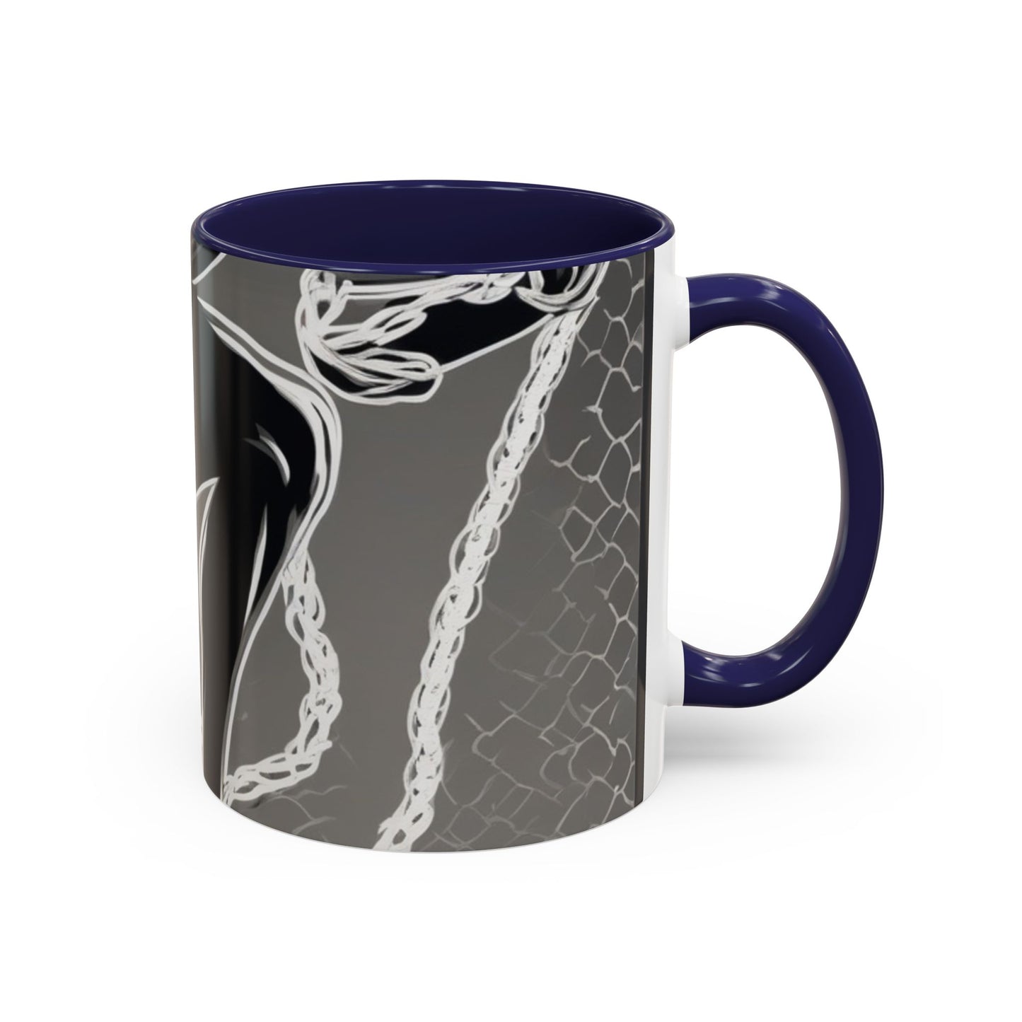 boostlete-recovery-progress-scene-runner-halftone-engraved-0068 — Accent Mug 11oz/15oz