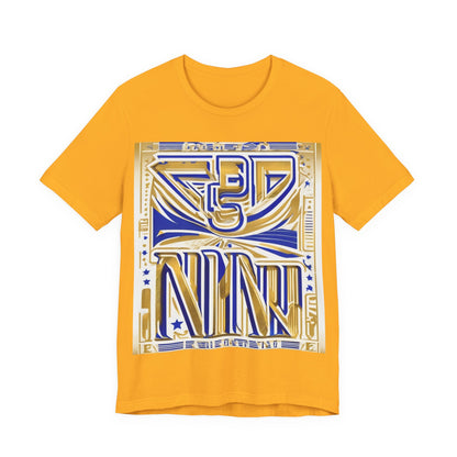 boostlete-boost-mode-type-earned-not-given-outline-over-solid-line-art-0005 — Unisex Jersey Short Sleeve (B+C 3001)