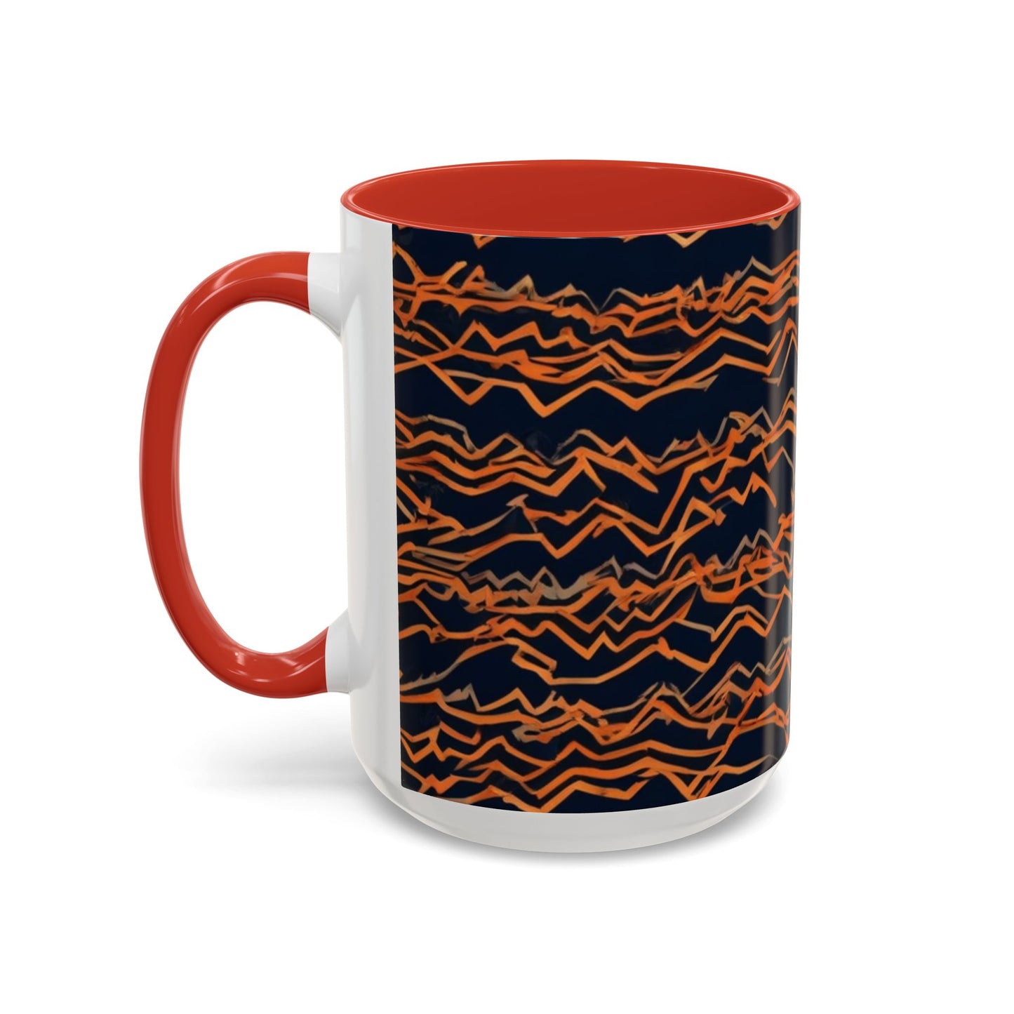 boostlete-field-day-pattern-ekg-bold-0135 — Accent Mug 11oz/15oz