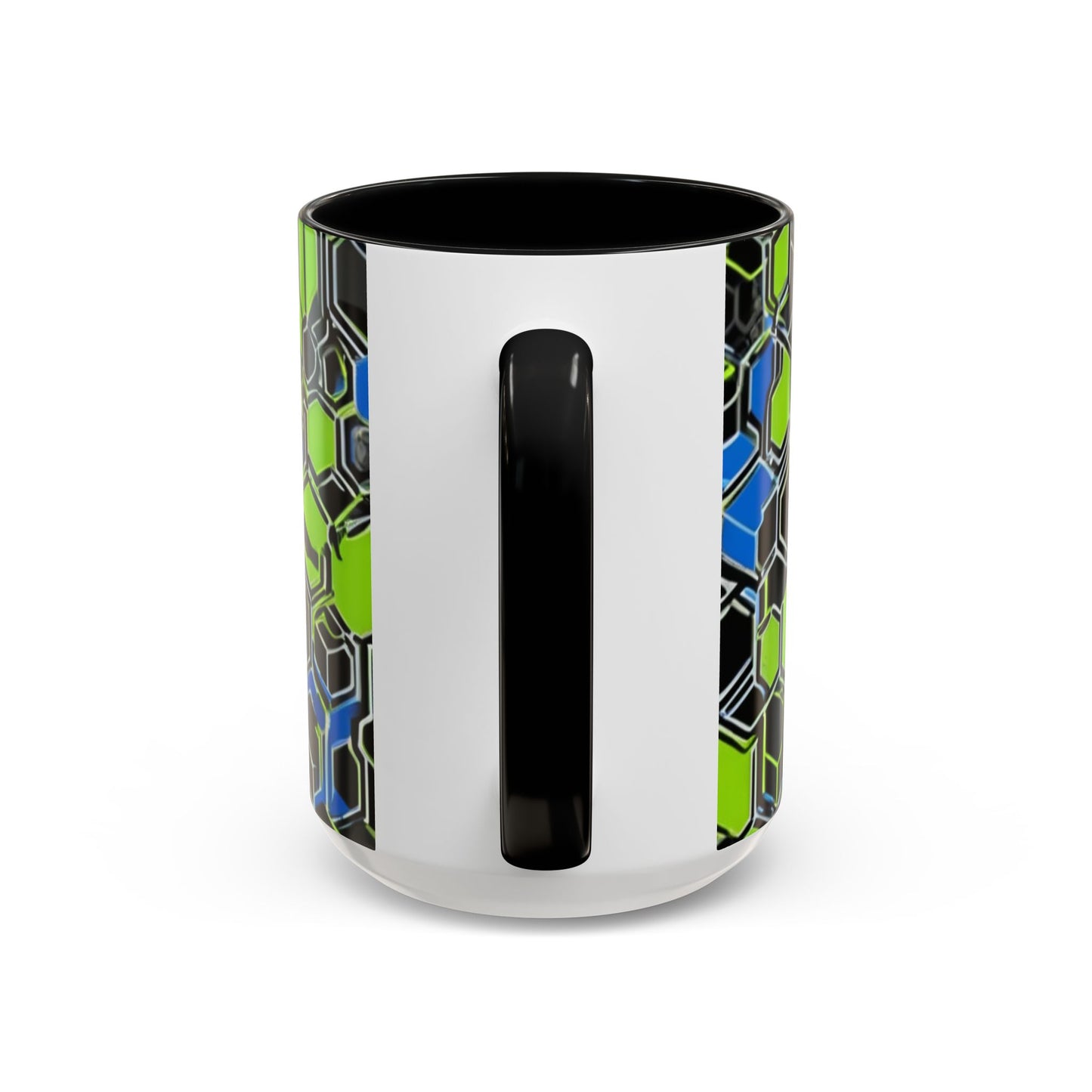 boostlete-recovery-progress-pattern-hex-blueprint-0007 — Accent Mug 11oz/15oz