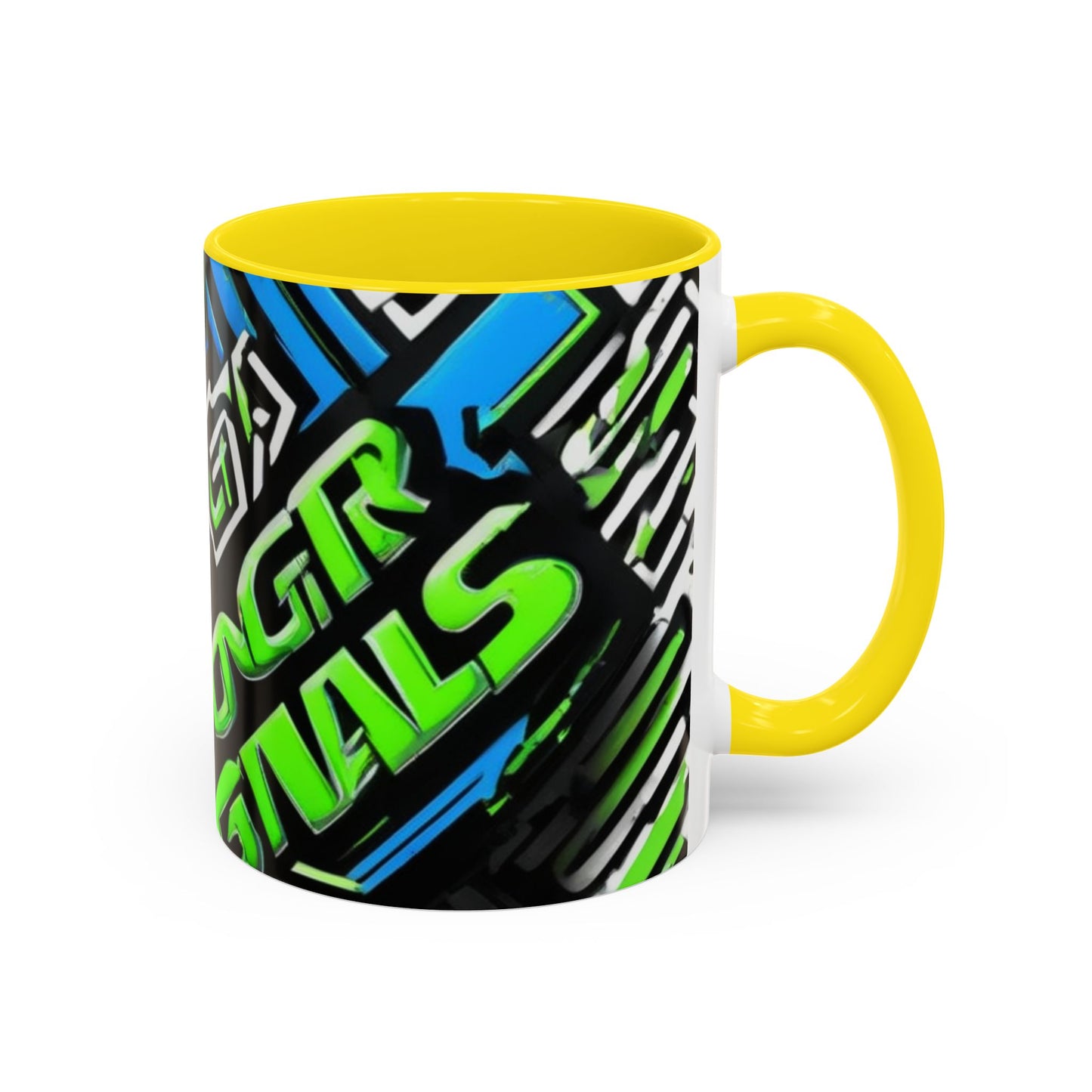 boostlete-am-crew-type-stronger-signals-diagonal-badge-1077 — Accent Mug 11/15oz