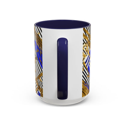 boostlete-boost-mode-pattern-diagonal-monoline-0015 — Accent Mug 11oz/15oz