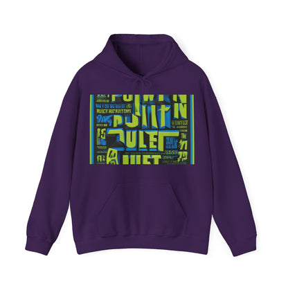 boostlete-am-crew-type-power-in-quiet-arc-paper-1481 — Unisex Heavy Blend Hoodie (G18500)
