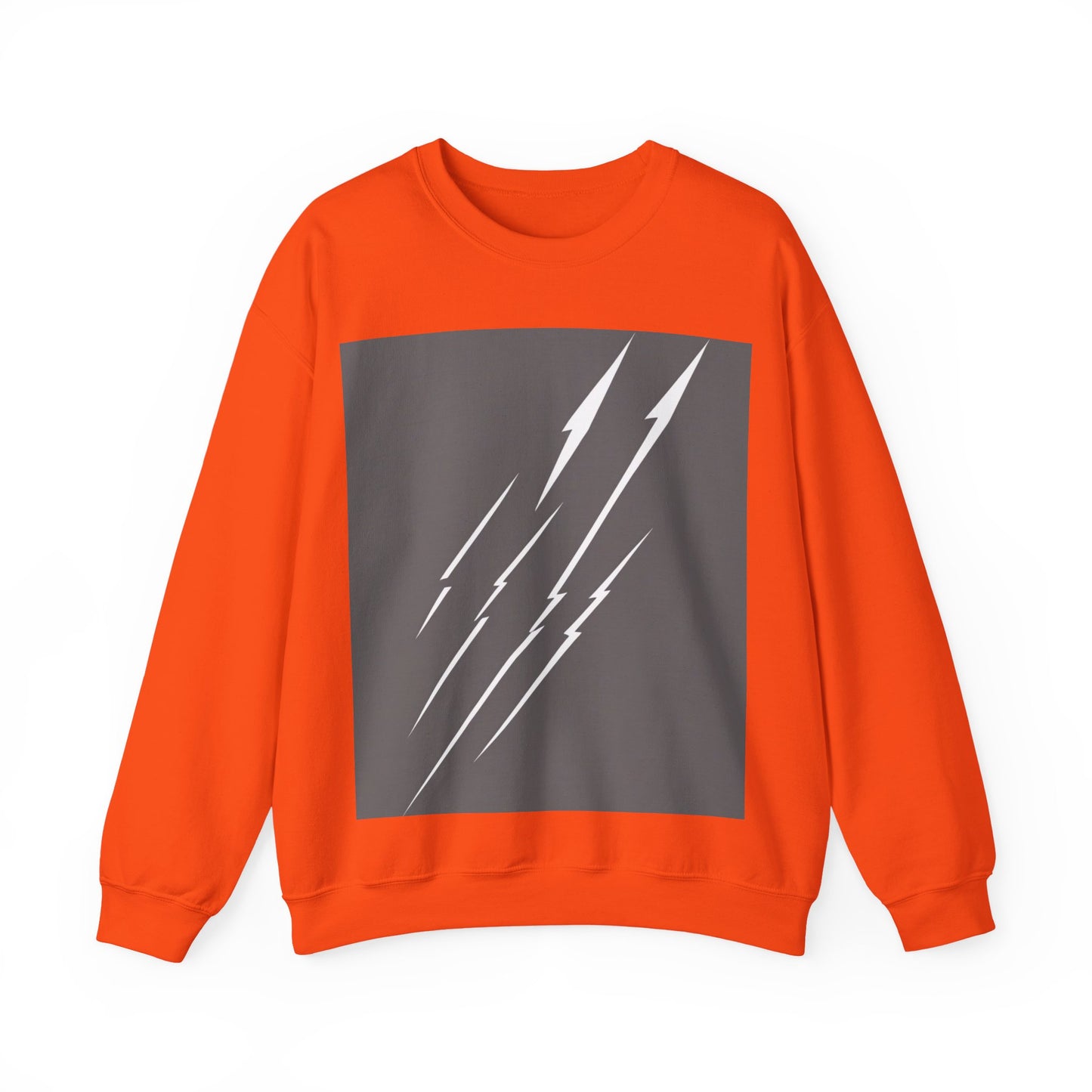boostlete-boost-mode-icon-lightning-soft-industrial-0446 — Unisex Heavy Blend Crewneck (G18000)