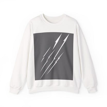 boostlete-boost-mode-icon-lightning-soft-industrial-0446 — Unisex Heavy Blend Crewneck (G18000)