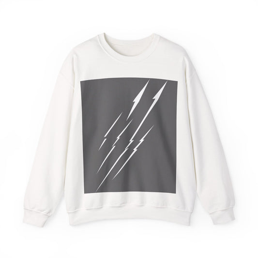 boostlete-boost-mode-icon-lightning-soft-industrial-0446 — Unisex Heavy Blend Crewneck (G18000)