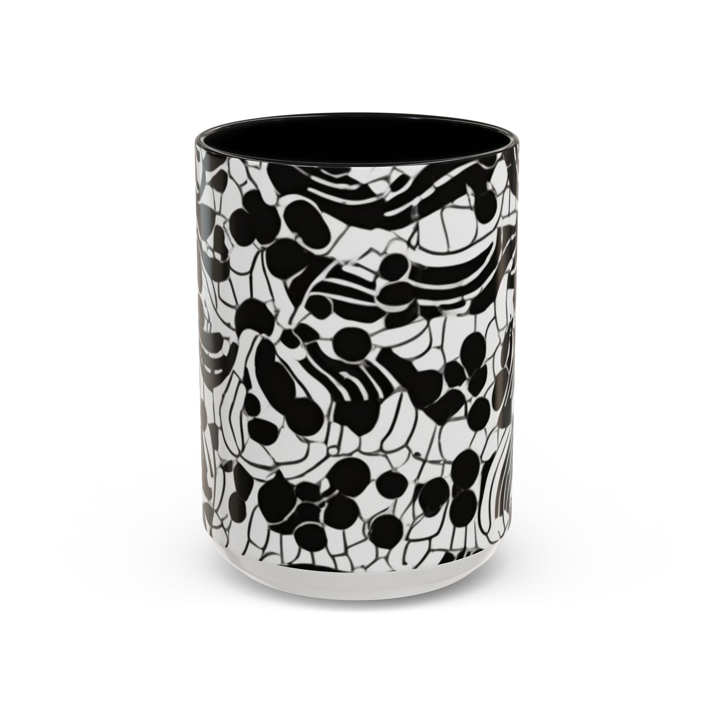 boostlete-rise-grind-pattern-dotted-line-art-0483 — Accent Mug 11/15oz
