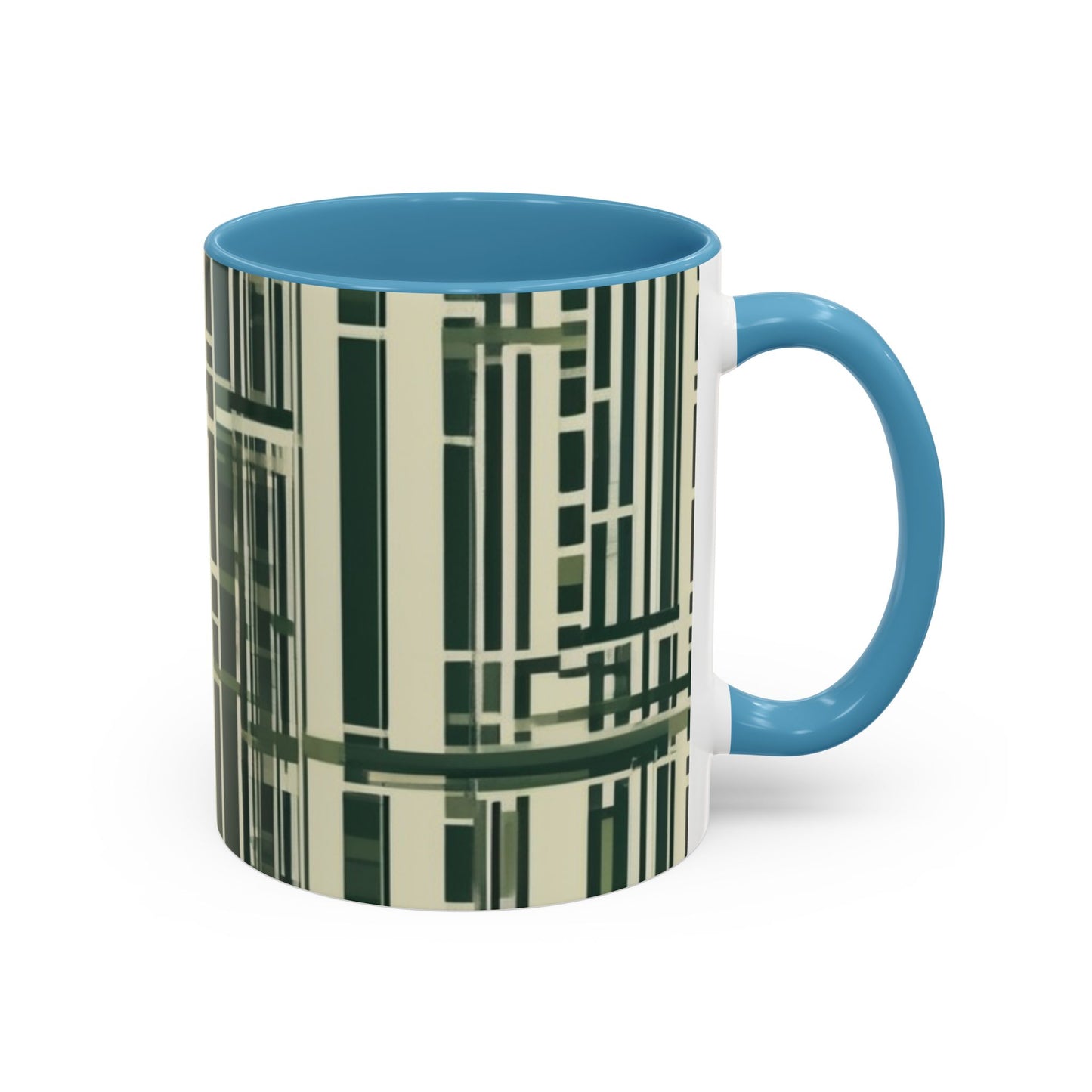 boostlete-quiet-power-pattern-barcode-blueprint-0167 — Accent Mug 11/15oz
