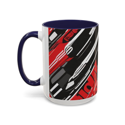 boostlete-recovery-progress-type-show-up-diagonal-paper-0109 — Accent Mug 11oz/15oz