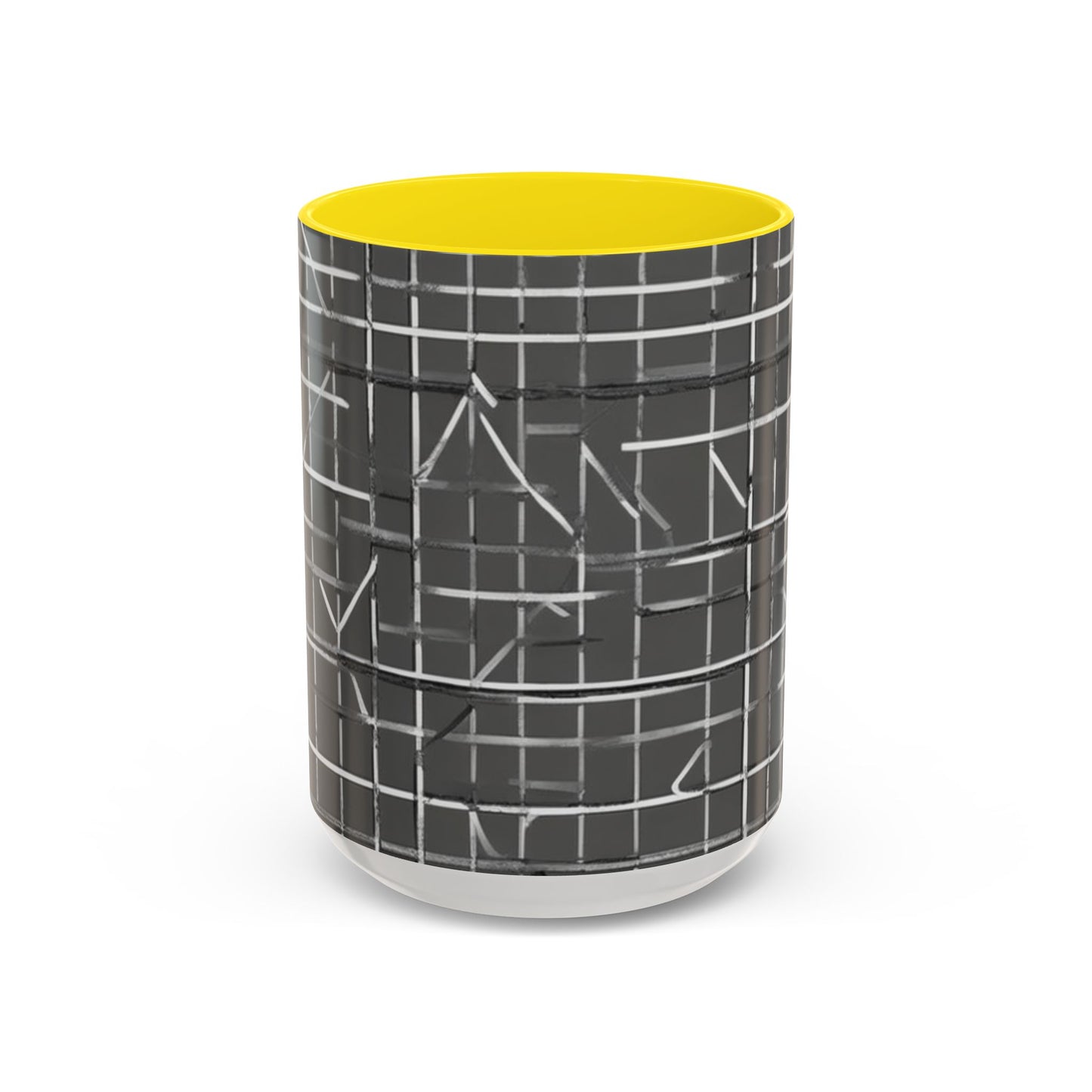 boostlete-rise-grind-pattern-plate-number-monoline-0291 — Accent Mug 11/15oz