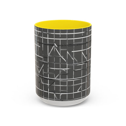 boostlete-rise-grind-pattern-plate-number-monoline-0291 — Accent Mug 11/15oz