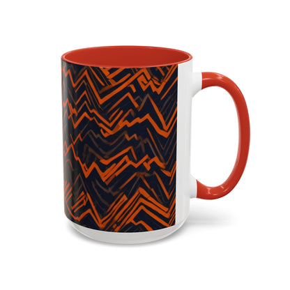 boostlete-rise-grind-pattern-ekg-modern-0155 — Accent Mug 11oz/15oz