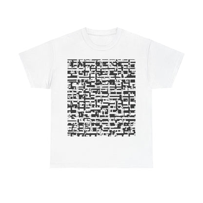 boostlete-iron-intent-pattern-plate-number-badge-0171 — Unisex Heavy Cotton Tee (Gildan 5000)