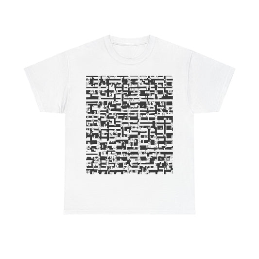 boostlete-iron-intent-pattern-plate-number-badge-0171 — Unisex Heavy Cotton Tee (Gildan 5000)