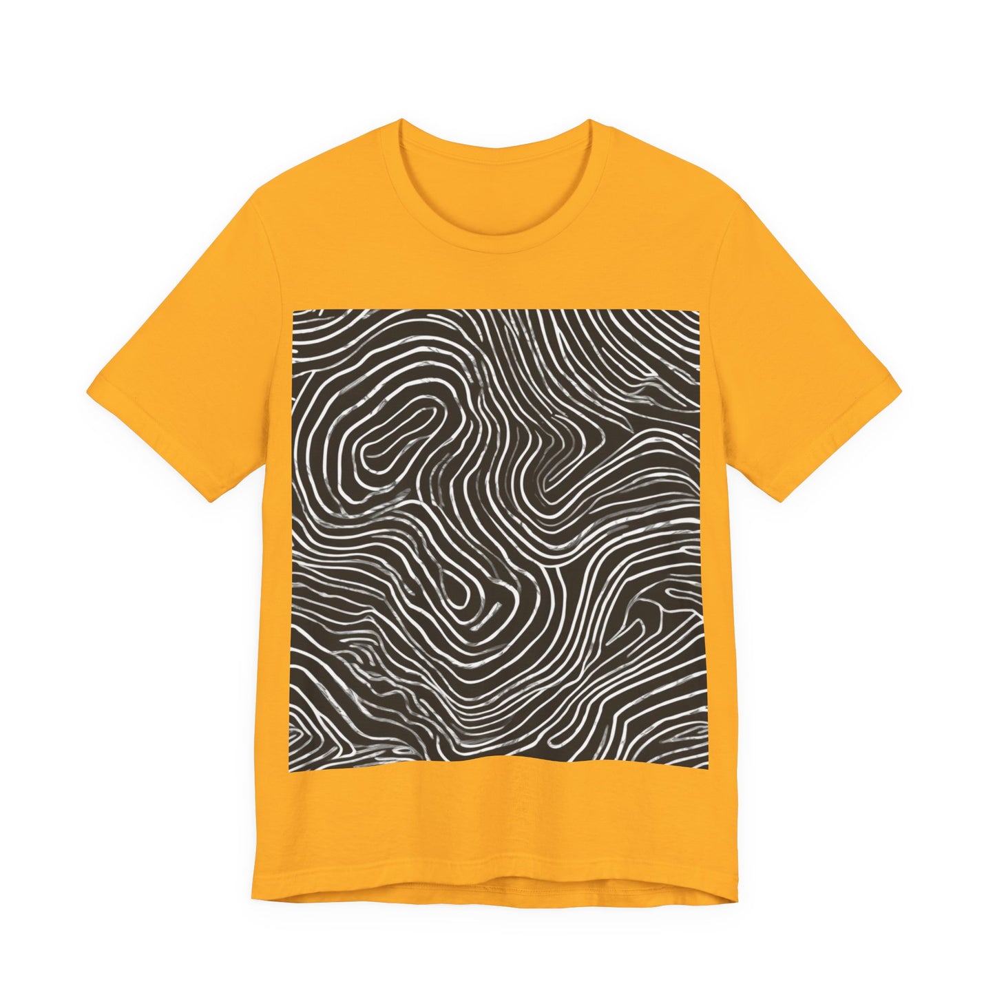 boostlete-field-day-pattern-topographic-badge-0307 — Unisex Jersey Short Sleeve (B+C 3001)