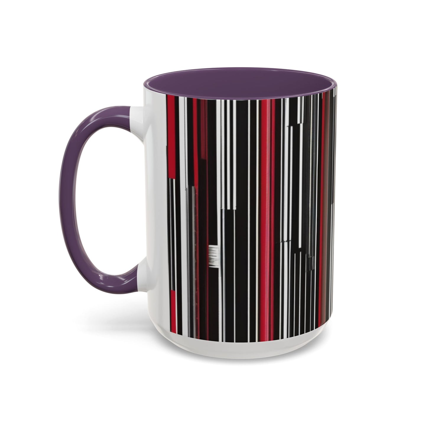 boostlete-am-crew-pattern-barcode-athletic-0911 — Accent Mug 11/15oz