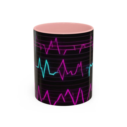 boostlete-boost-mode-pattern-ekg-modern-0111 — Accent Mug 11oz/15oz