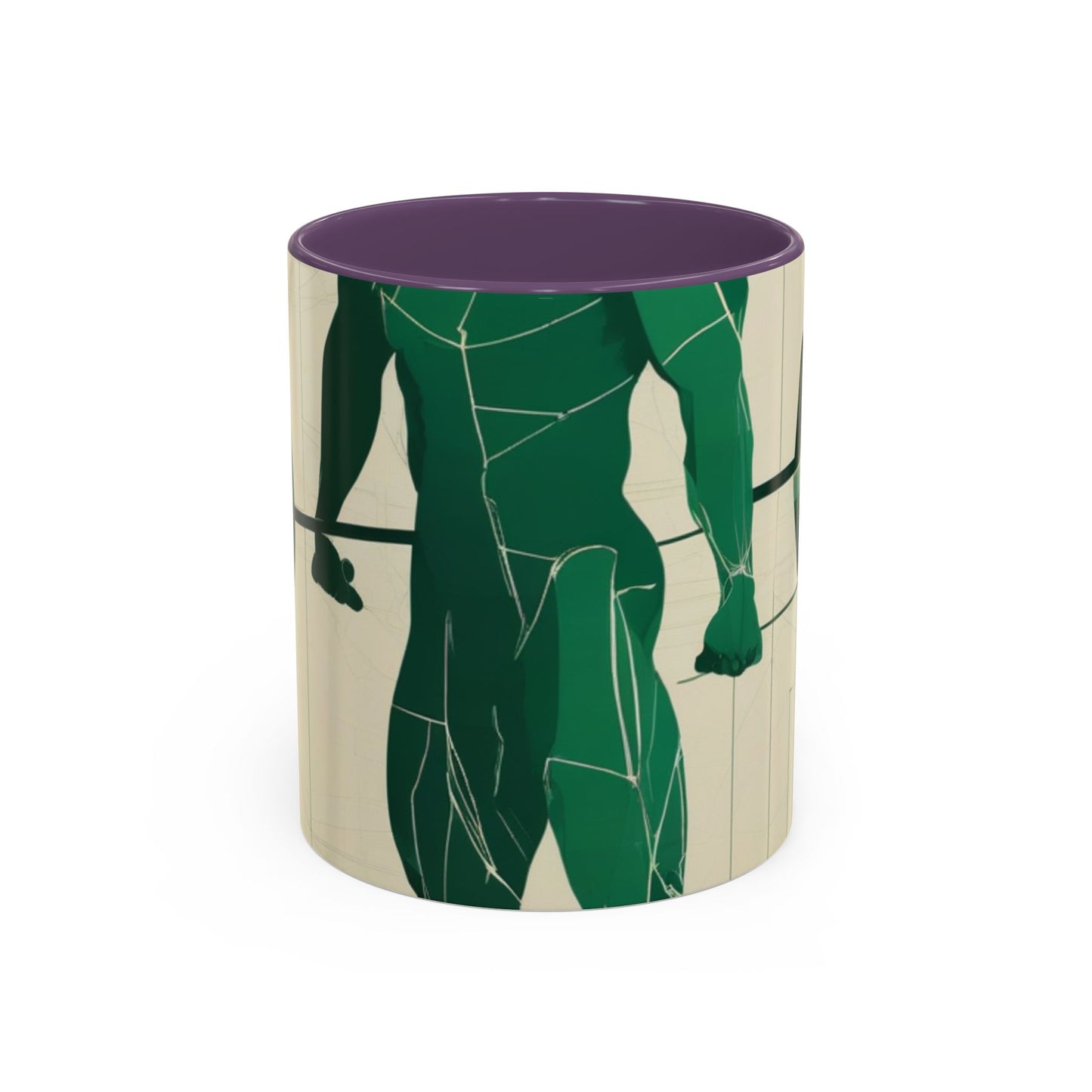 boostlete-boost-mode-scene-deadlift-glitch-blueprint-0044 — Accent Mug 11oz/15oz