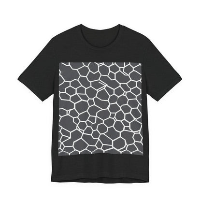 boostlete-iron-intent-pattern-hex-blueprint-0063 — Unisex Jersey Short Sleeve (B+C 3001)