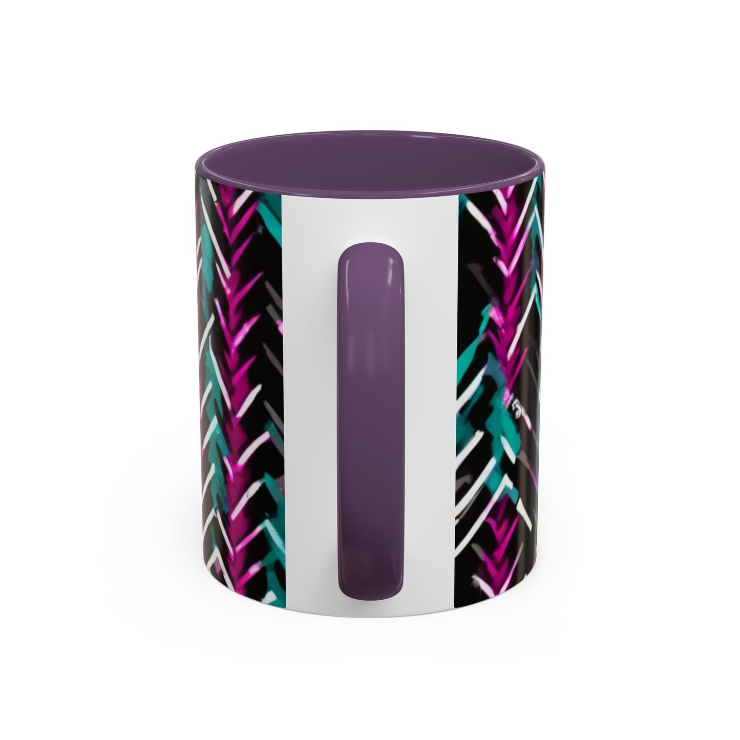 boostlete-recovery-progress-pattern-chevron-retro-0243 — Accent Mug 11/15oz