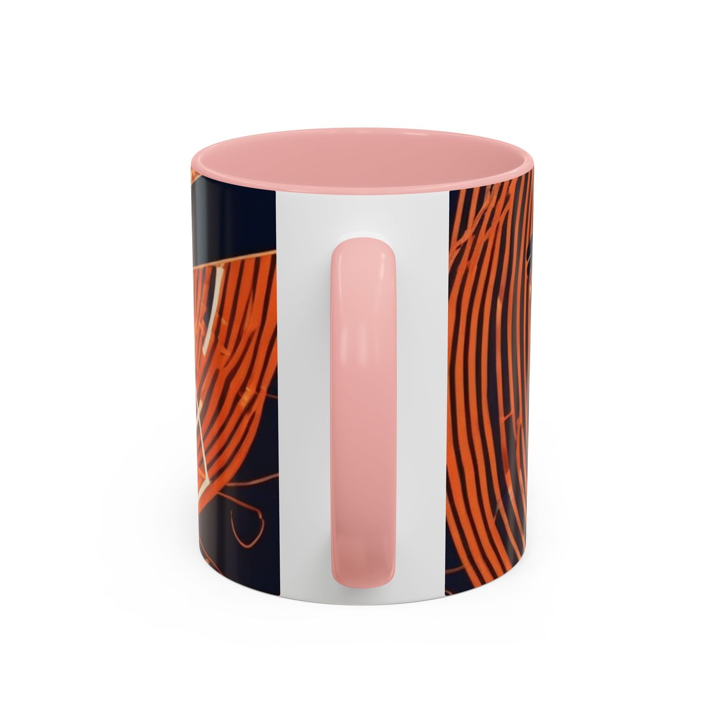 boostlete-iron-intent-scene-hurdler-neon-modern-0264 — Accent Mug 11oz/15oz