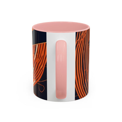 boostlete-iron-intent-scene-hurdler-neon-modern-0264 — Accent Mug 11oz/15oz