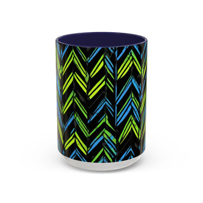 boostlete-mile-by-mile-pattern-chevron-monoline-0051 — Accent Mug 11oz/15oz