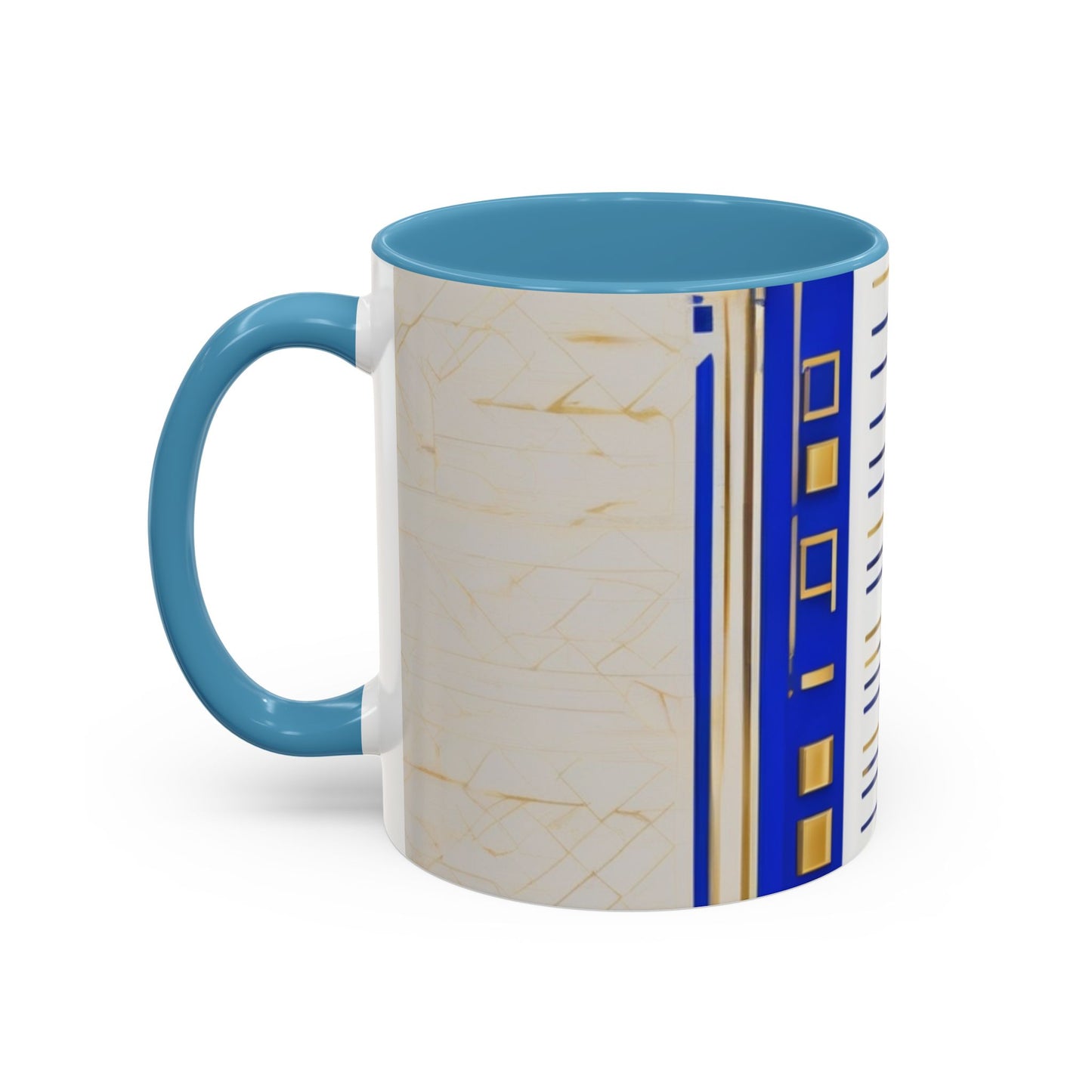 boostlete-am-crew-icon-checklist-glitch-badge-0018 — Accent Mug 11oz/15oz