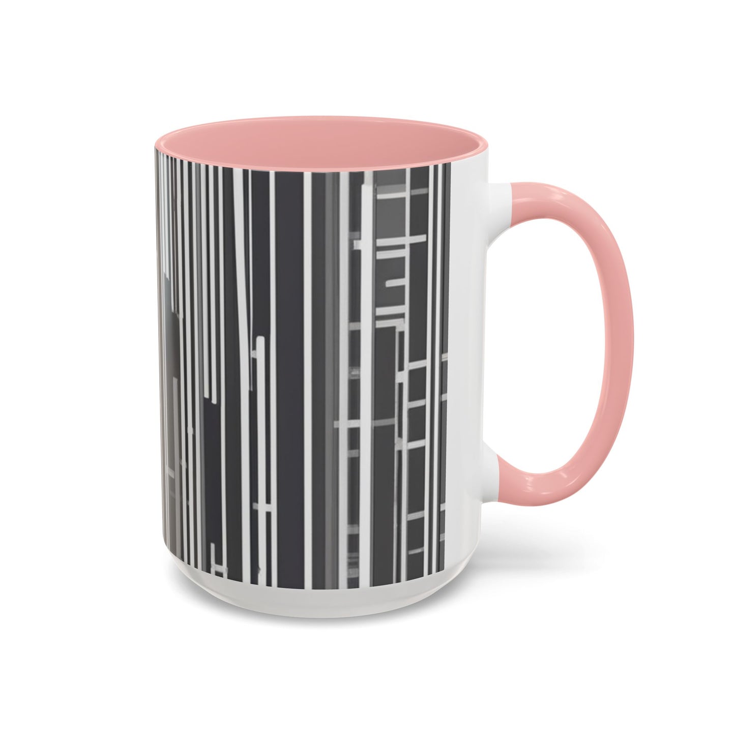 boostlete-boost-mode-pattern-barcode-blueprint-0463 — Accent Mug 11/15oz