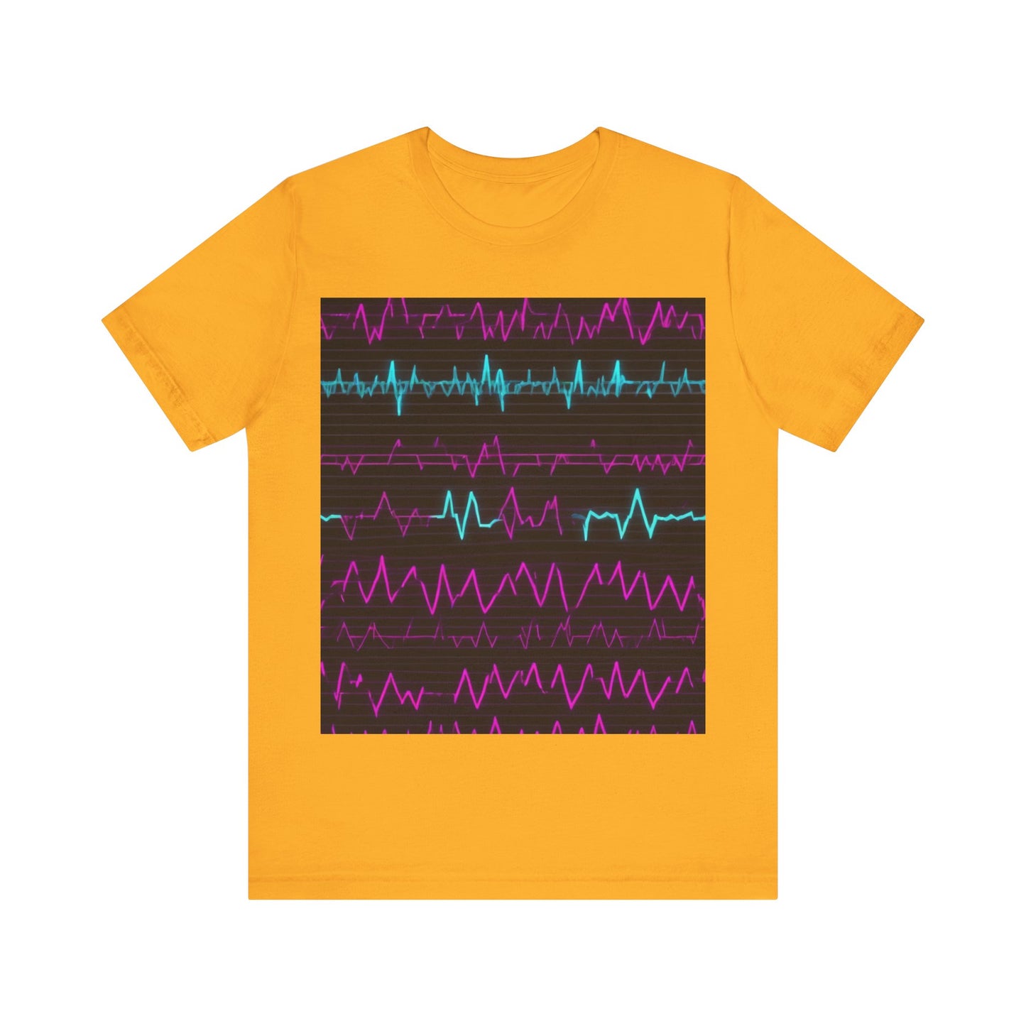 boostlete-boost-mode-pattern-ekg-modern-0111 — Unisex Jersey Short Sleeve (B+C 3001)
