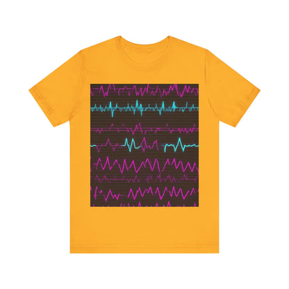 boostlete-boost-mode-pattern-ekg-modern-0111 — Unisex Jersey Short Sleeve (B+C 3001)