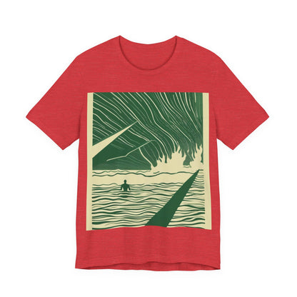 boostlete-mile-by-mile-icon-swimmer-motion-isometric-0078 — Unisex Jersey Short Sleeve (B+C 3001)