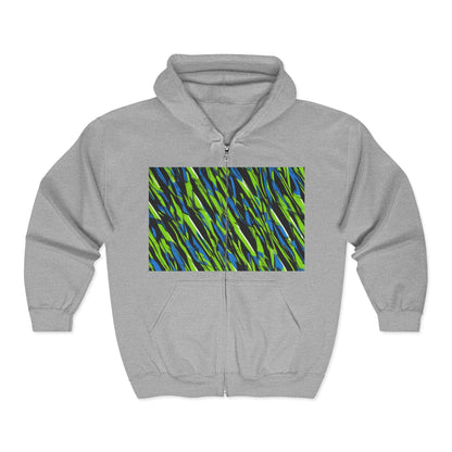 boostlete-iron-intent-pattern-sprint-vector-0219 — Unisex Heavy Blend Full-Zip Hooded Sweatshirt