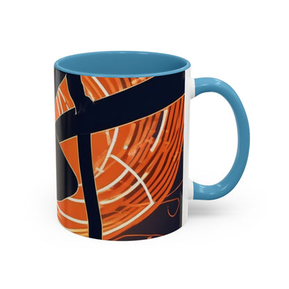 boostlete-iron-intent-scene-hurdler-neon-modern-0264 — Accent Mug 11oz/15oz