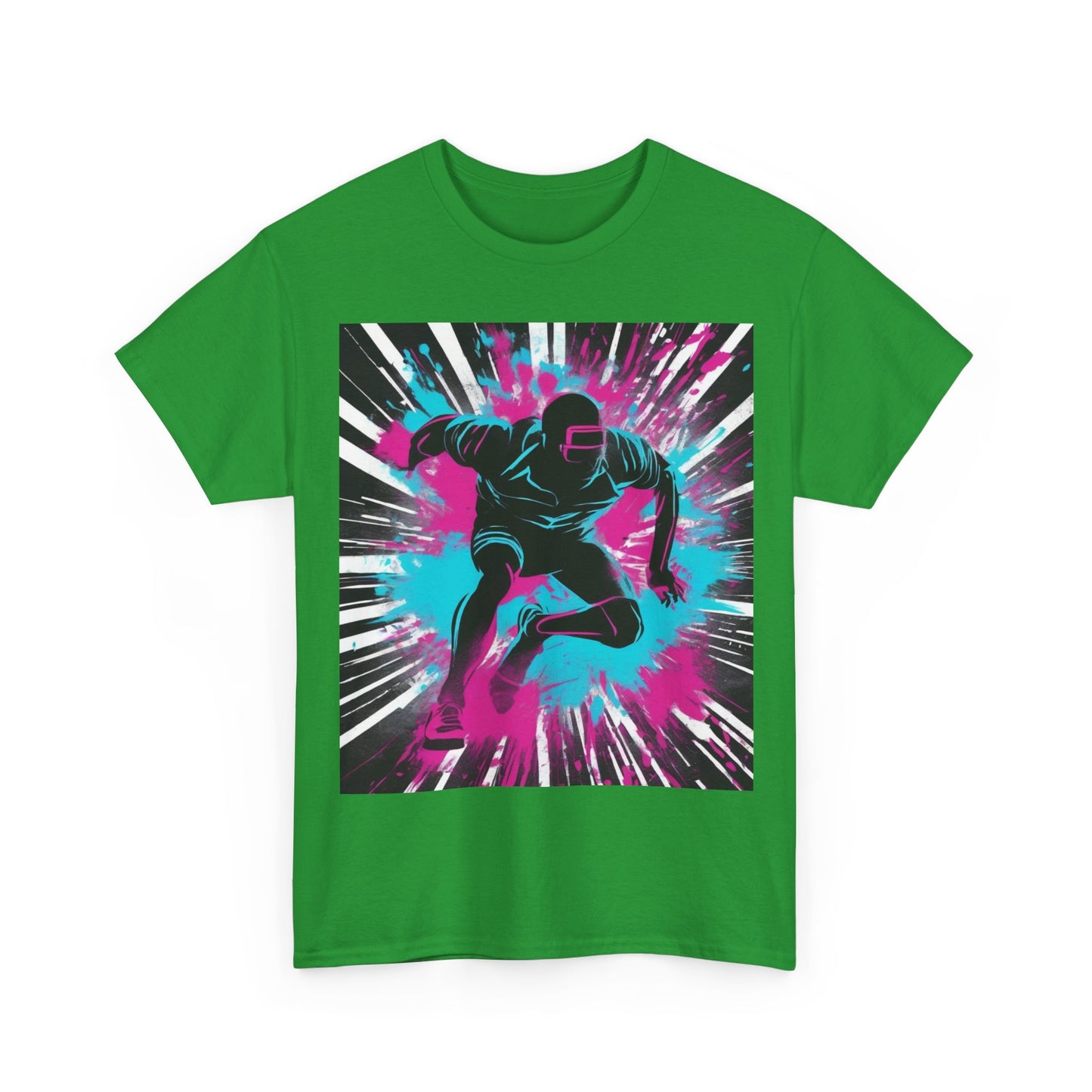 boostlete-recovery-progress-scene-sprinter-chalk-bold-0220 — Unisex Heavy Cotton Tee (Gildan 5000)