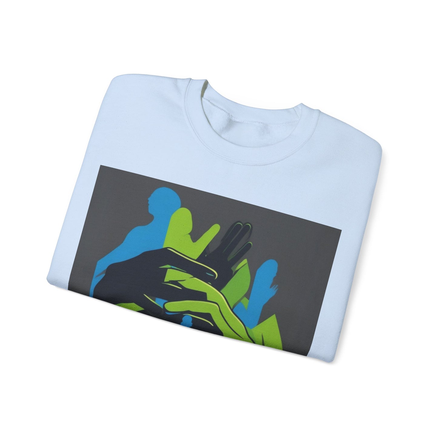 boostlete-mile-by-mile-scene-athlete-offset-modern-0824 — Unisex Heavy Blend Crewneck (G18000)