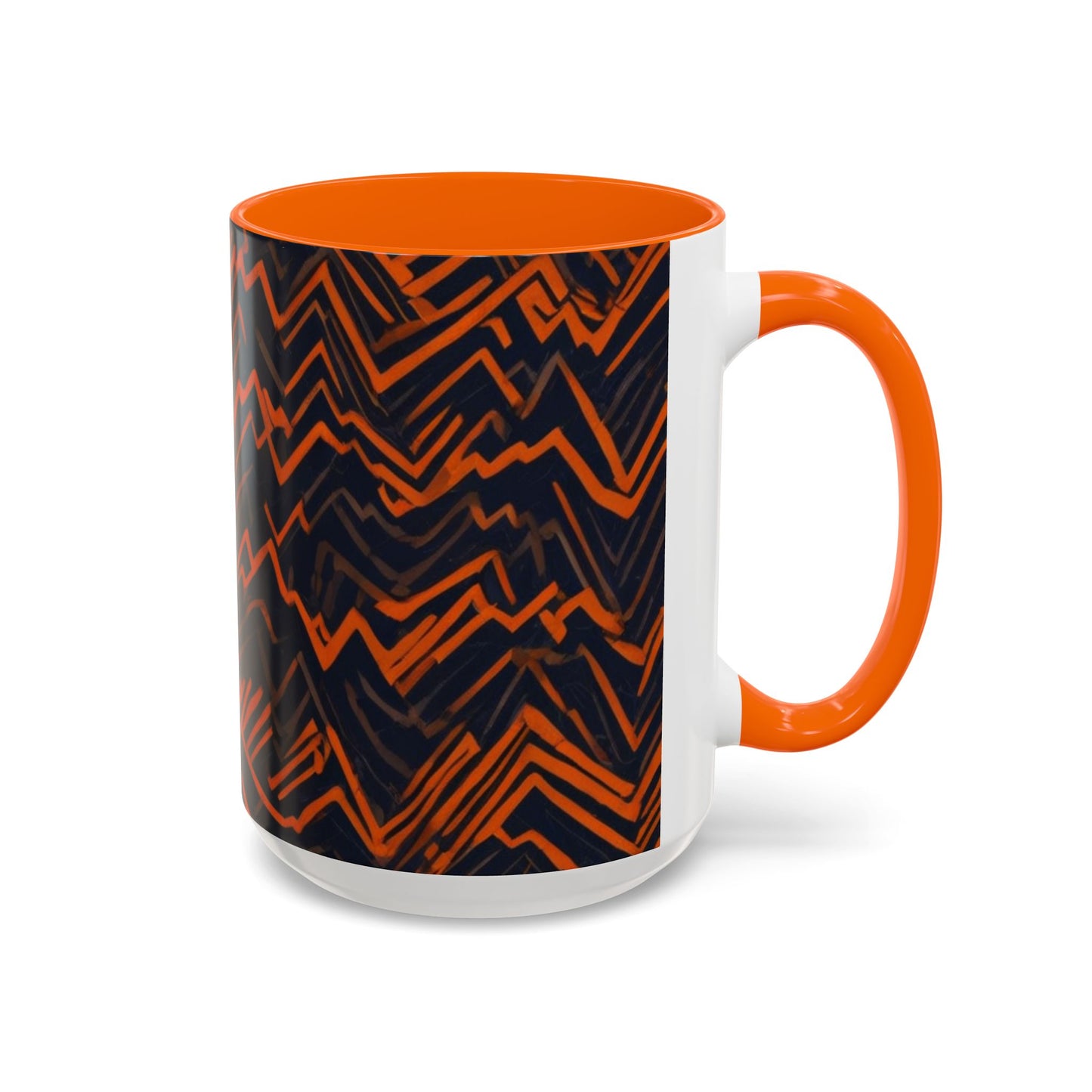 boostlete-rise-grind-pattern-ekg-modern-0155 — Accent Mug 11oz/15oz