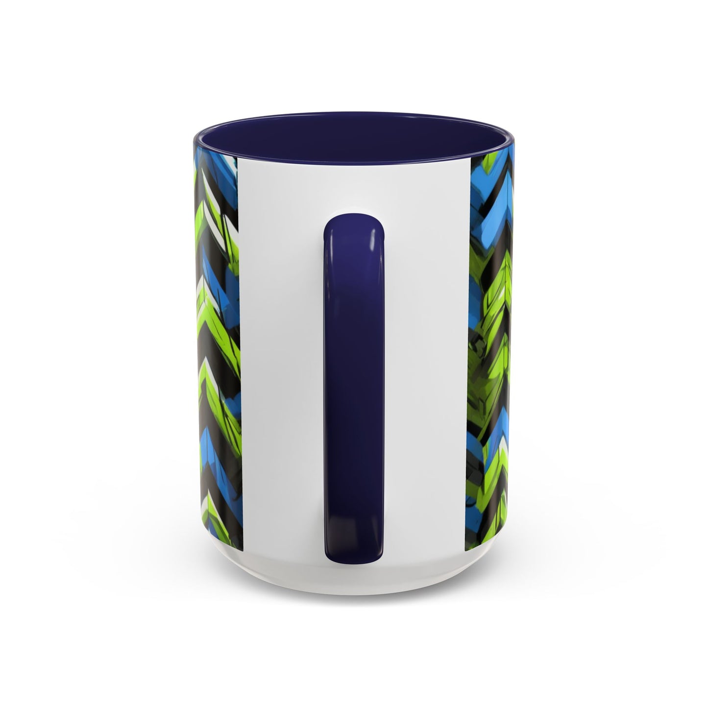 boostlete-rise-grind-pattern-chevron-isometric-0195 — Accent Mug 11oz/15oz